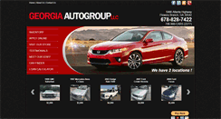 Desktop Screenshot of georgiaautogroup.com