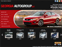 Tablet Screenshot of georgiaautogroup.com